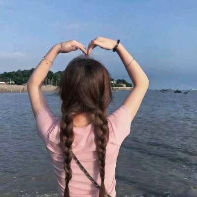 美女背影图片微信头像