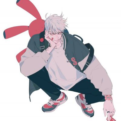 孤独伤感动漫头像男生图片