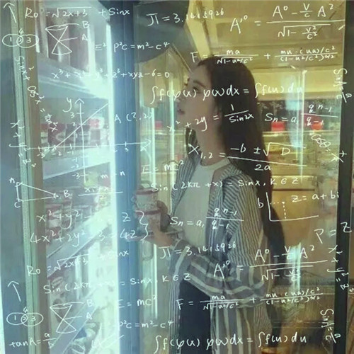 数字公式小清新头像女