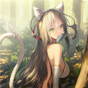 猫女生头像可爱萌萌动漫高清图片