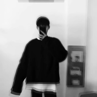 炫酷男生头像黑白