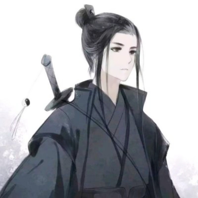 古风动漫男头像高清手绘图片