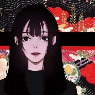 二次元女生头像高冷伤感高清图片
