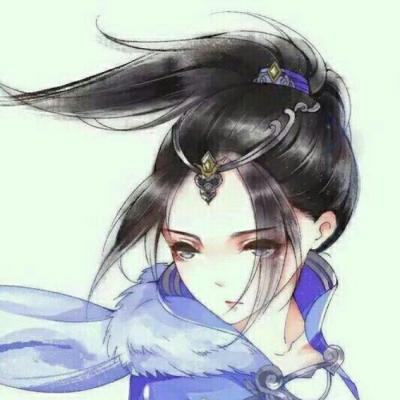 古风高冷情侣头像一对两张
