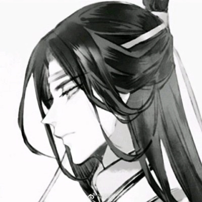 古风动漫男头像高清手绘图片