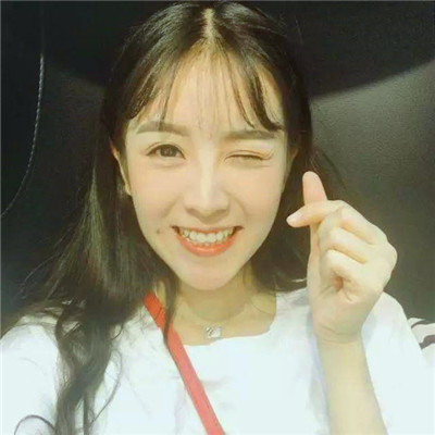 微信自拍头像女生可爱甜美图片