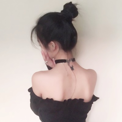 美女背影图片微信头像