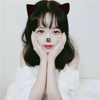 微信自拍头像女生可爱甜美图片