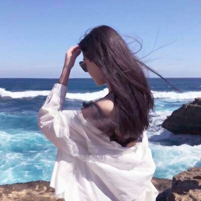 美女背影图片微信头像