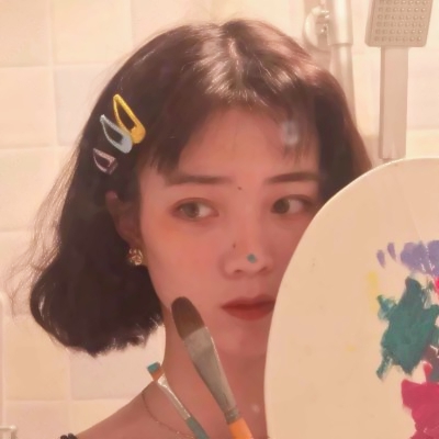 微信女生头像高冷短发图片