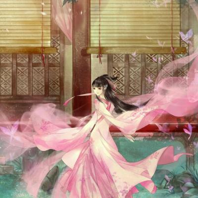 古风高冷情侣头像一对两张