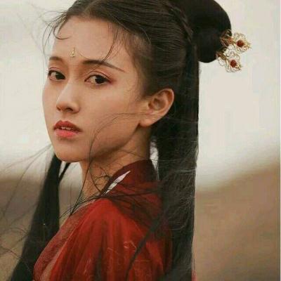 红嫁衣真人头像古风女生图片