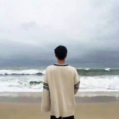 微信头像男文艺孤独图片