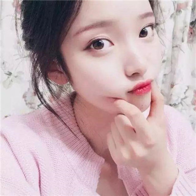 微信自拍头像女生可爱甜美图片