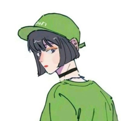男女闺蜜头像两张动漫一男一女图片