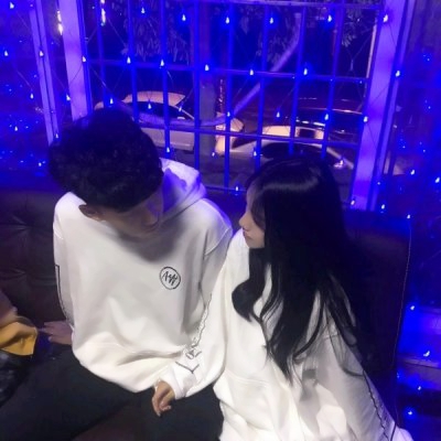 情头双人超甜原宿风情侣头像图片