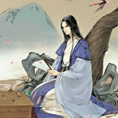 古风高冷情侣头像一对两张