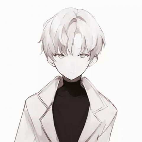 动漫情头一男一女两张高冷图片