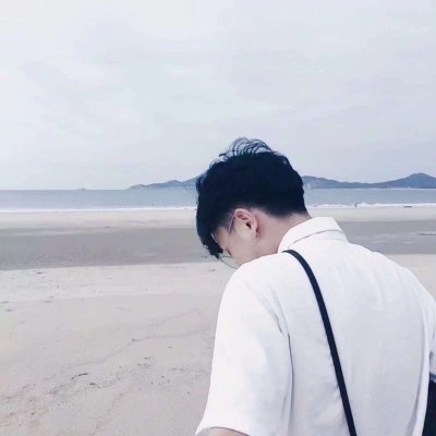 情头一对一男一女侧脸