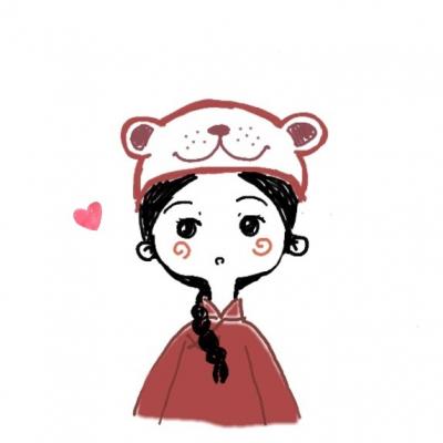 情侣头像漫画一左一右可爱高清图片