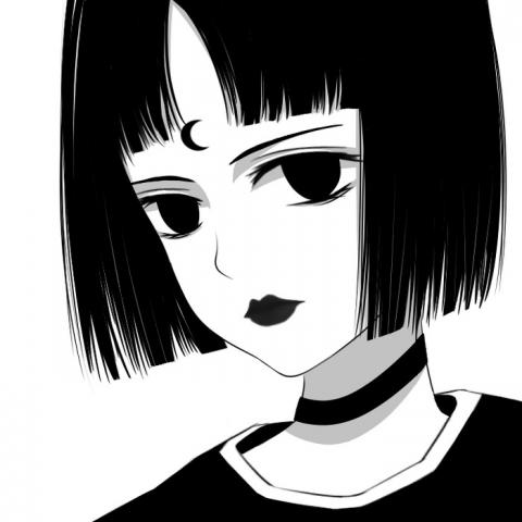 女生霸气冷血动漫头像