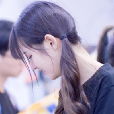 真人头像唯美女生