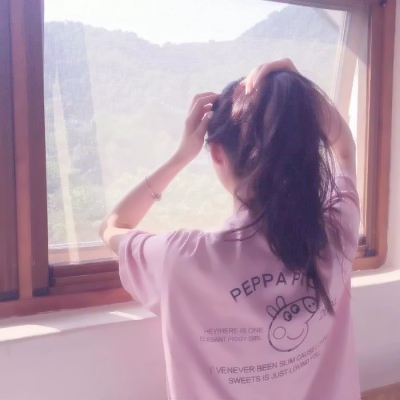 背影高级女头像
