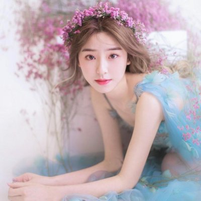 真人头像唯美女生