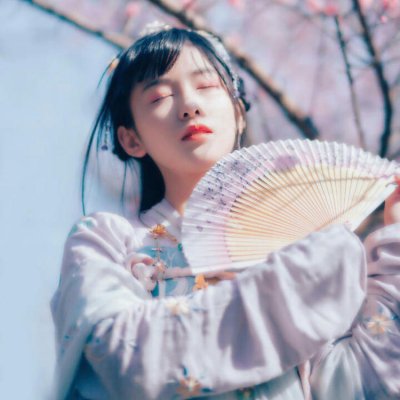 真人头像唯美女生