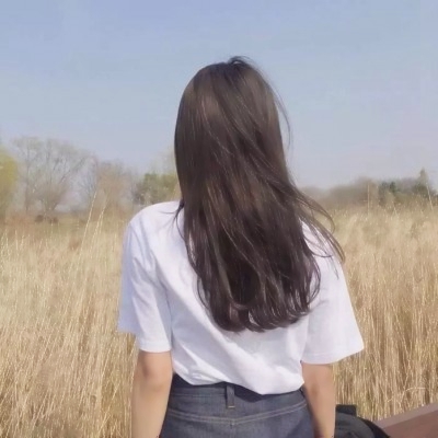背影高级女头像