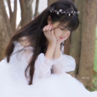 超仙婚纱女生头像