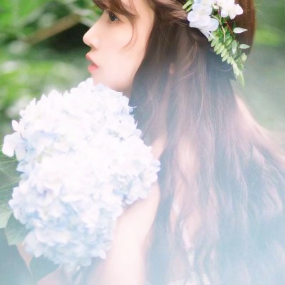 超仙婚纱女生头像
