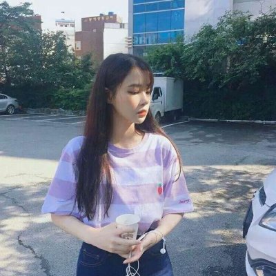 个性时尚美女微信头像图片