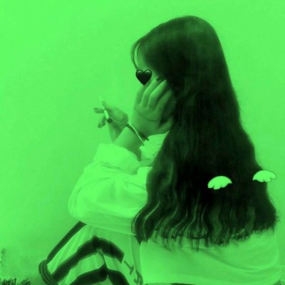 头像女生ins风绿色系
