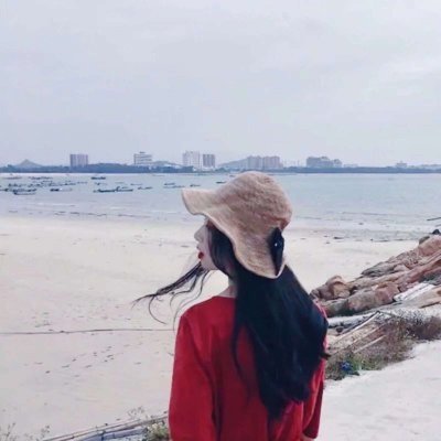 情头一对一男一女侧脸