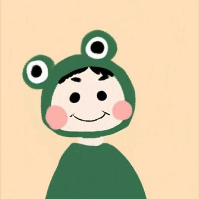 情侣头像漫画一左一右可爱高清图片