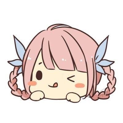 可爱卡通动漫团头女生图片