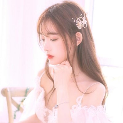 真人头像唯美女生