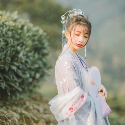 真人头像唯美女生