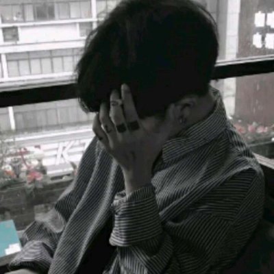 潮图头像高清男头真人黑白