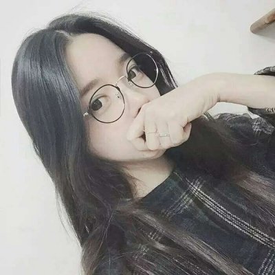 个性时尚美女微信头像图片