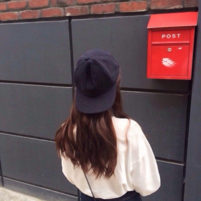 背影高级女头像