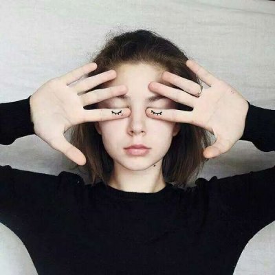 短发酷女人头像超酷