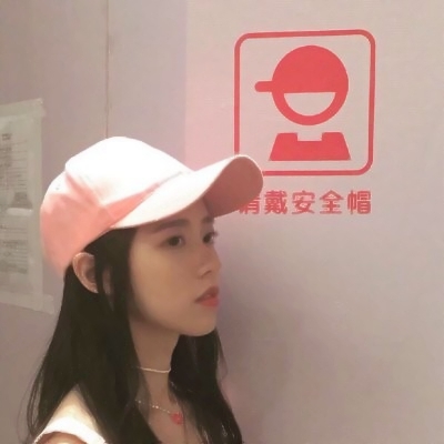 戴帽子女生时尚头像