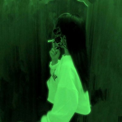 头像女生ins风绿色系