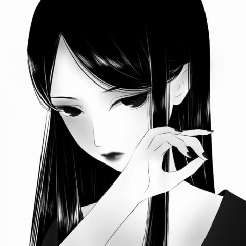 女生霸气冷血动漫头像