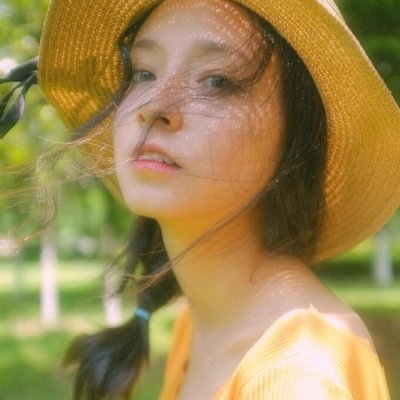 真人头像唯美女生