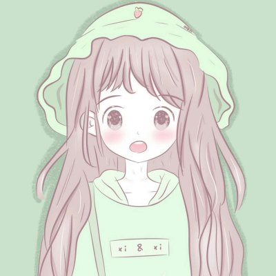 卡通头像女生唯美可爱高清图片