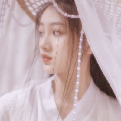 真人头像唯美女生
