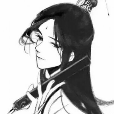 头像手绘古风男动漫高清图片